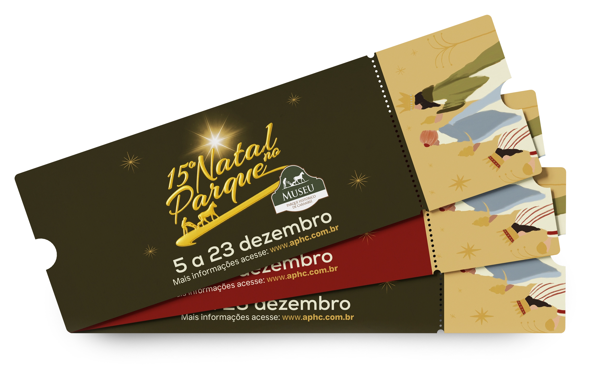 Ingresso 15º Natal no Parque MPHC